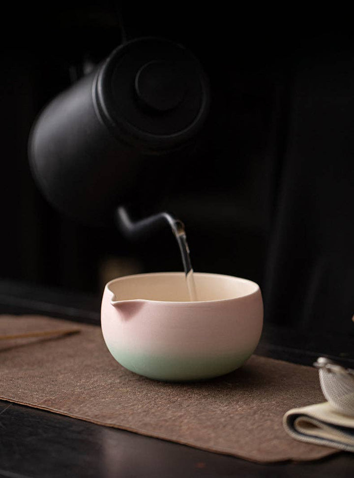 Gohobi - Gohobi Ceramic Matcha Set 043 Pink and Green - Coffee Coaching Club GmbH
