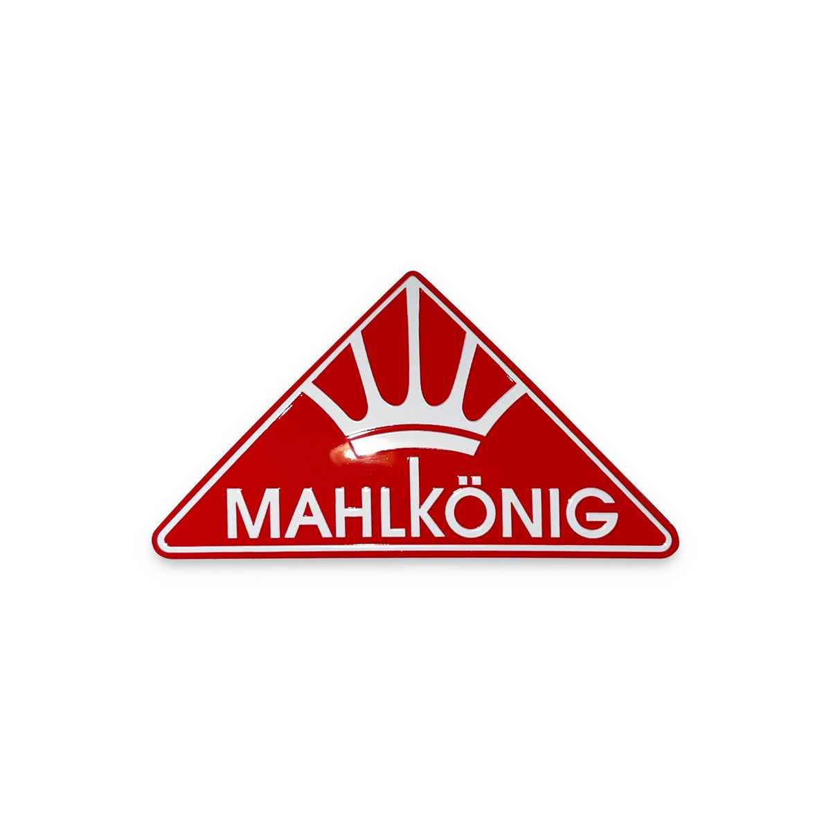 Mahlkönig Dreieck-Sticker 2er-Set aus Aluminium in Rot für EK43, EK43 S und EKK43