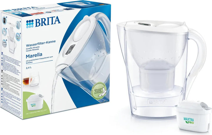 BRITA Marella Cool Wasserfilter-Kanne inkl. 1 Maxtra pro Kartusche