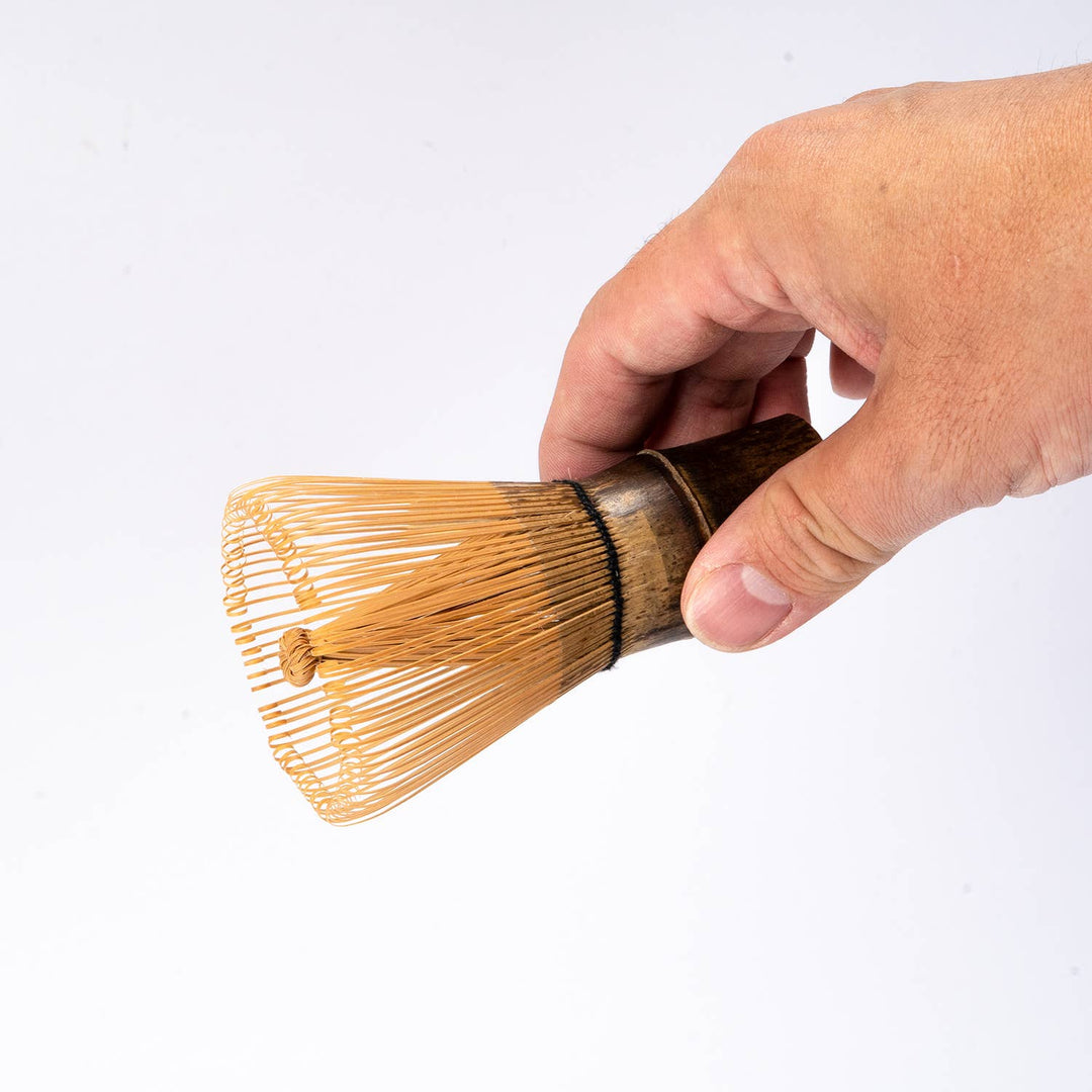 Urban Tokyo - Matcha Whisk Chasen 4"H 80 Prong Purple Bamboo Whisk (1/100) - Coffee Coaching Club 7