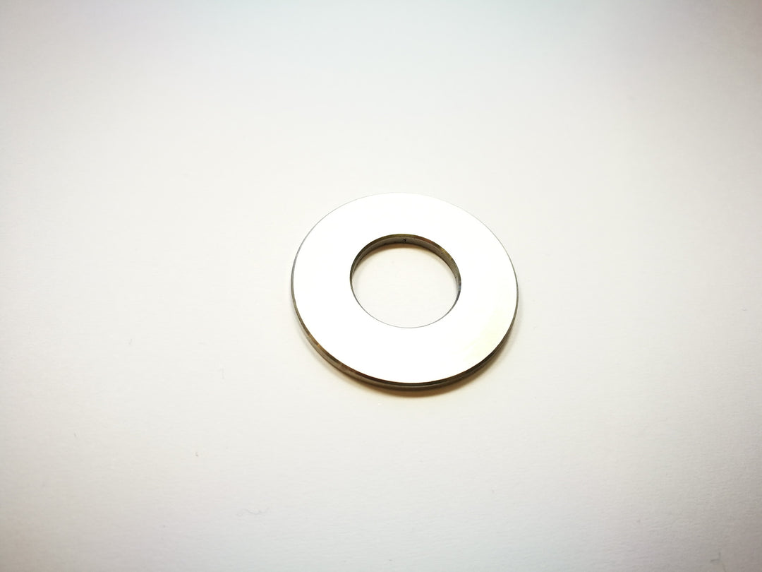 Runde Unterlagscheibe aus Stahl, 14,2 x 30 x 2 mm, fuer das konische Ventil der La Marzocco GS3 MP