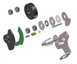 Dampf-Kit für die rechte Seite der La Marzocco Strada AV, Original Ersatzteil