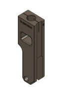 Gabelförmiges Metallteil aus der Hebelmechanik einer Espressomaschine