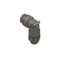 Push-in Winkel 90 Grad aus Kunststoff, 6 mm Steckanschluss auf G1/8M, La-Marzocco-Serviceteil