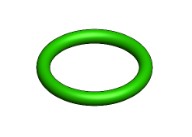 O-Ring aus FKM mit Schnurstärke 1,78 mm und 11,89 mm Innendurchmesser als La Marzocco Serviceteil