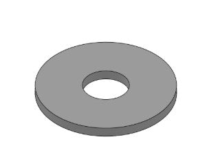 Weisse PTFE-Unterlegscheibe 10 x 30 x 2 mm fuer La Marzocco Espressomaschinen