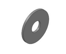 Unterlegscheibe aus Edelstahl A2, 10,7 x 30 x 1,8 mm, fuer La Marzocco Espressomaschinen