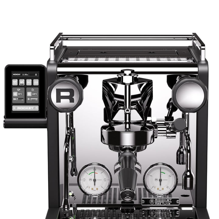 Rocket R58 Tune Matt Schwarz Seitenansicht monolithisches Gehäuse - Coffee Coaching Club 3