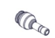 Rocket Reduzierung mit PVC-Schnellverbinder und Gigleur 0,6 mm, Herstellernummer A239909599