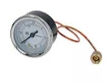Weisses Manometer mit Skala von 0 bis 3 bar für die Rocket Mozzafiato