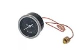 Schwarzes Manometer mit Skala von 0 bis 12 bar für die Rocket Mozzafiato