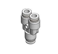 Y-Steckverbinder 6 mm aus PPSU für La Marzocco Wasserleitungen