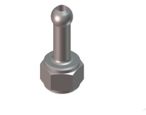 Gerader Schlauchanschluss 6 mm auf G1/8 Innengewinde für La Marzocco