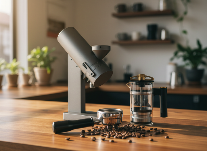 Acaia Orbit Single Dose Grinder Weber Workshop Bird Bundle 1