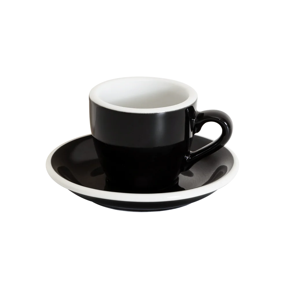 Loveramics Egg 80 ml espresso cup including saucer 