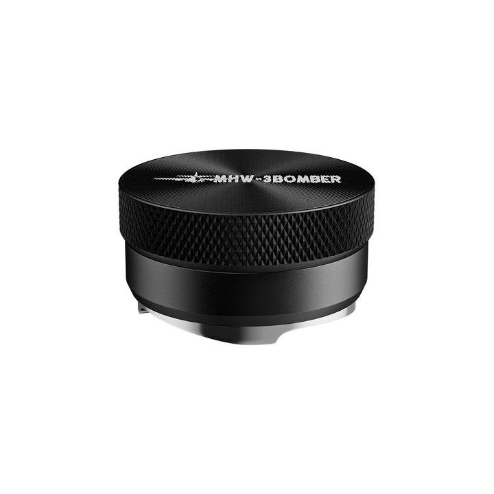 MHW-3BOMBER CD-Texture Leveling Tool 58.35 mm distributor in black (Black) with aluminium alloy lid and logo