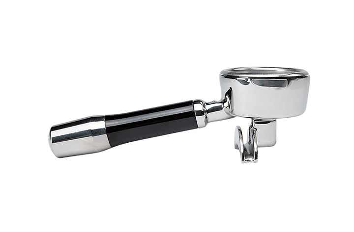 ECM Premium Edelstahl Filterträger mit Doppel-Auslauf, seitlich