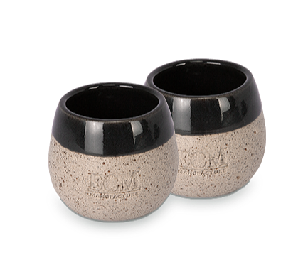ECM Espressotassen Steingut, 2er Set