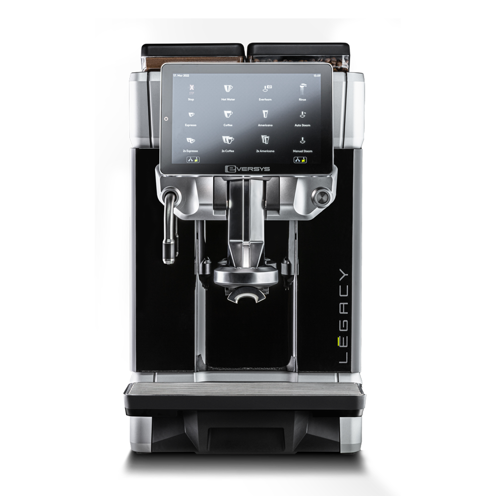 Eversys Legacy – Kompakter Profi-Kaffeevollautomat im Coffee Coaching Club - Coffee Coaching Club GmbH