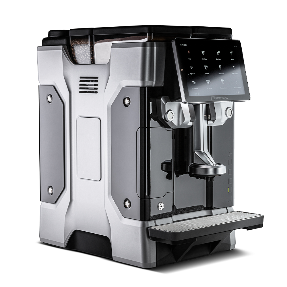 Eversys Legacy – Kompakter Profi-Kaffeevollautomat im Coffee Coaching Club - Coffee Coaching Club GmbH