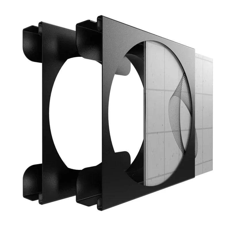 FLATE Round Wall Mount for 12-inch Vinyl Records