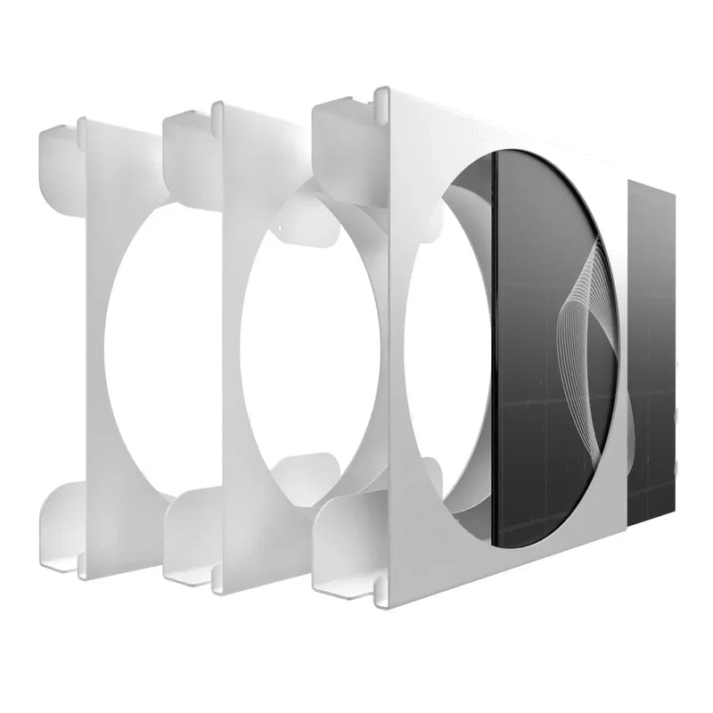 FLATE Round Wall Mount for 12-inch Vinyl Records