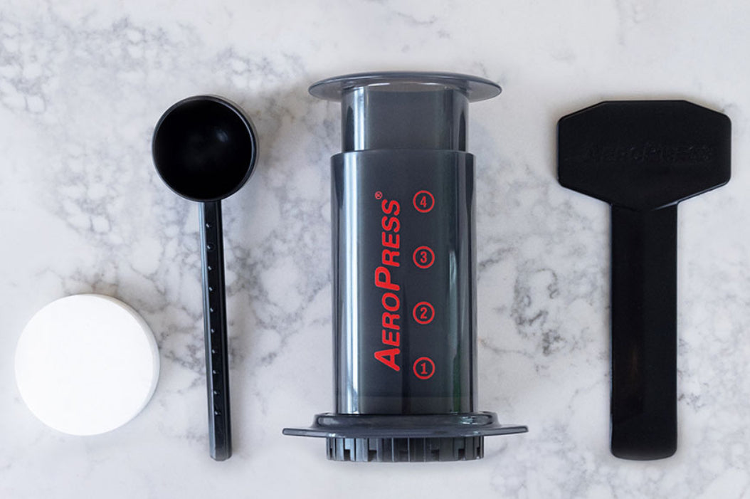 Aeropress, portable coffee maker, simple and delicious