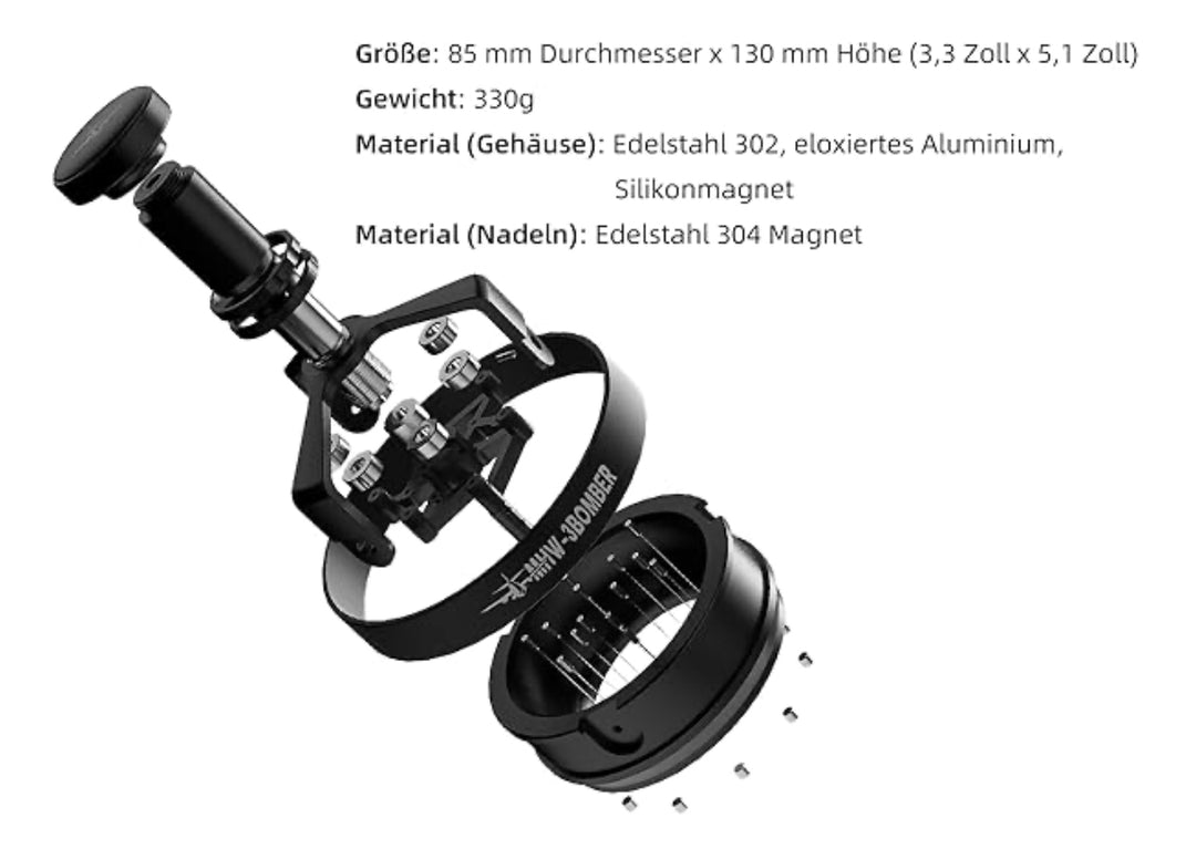 MHW 3Bomber Cyclone Needle Distributor - Yu Series