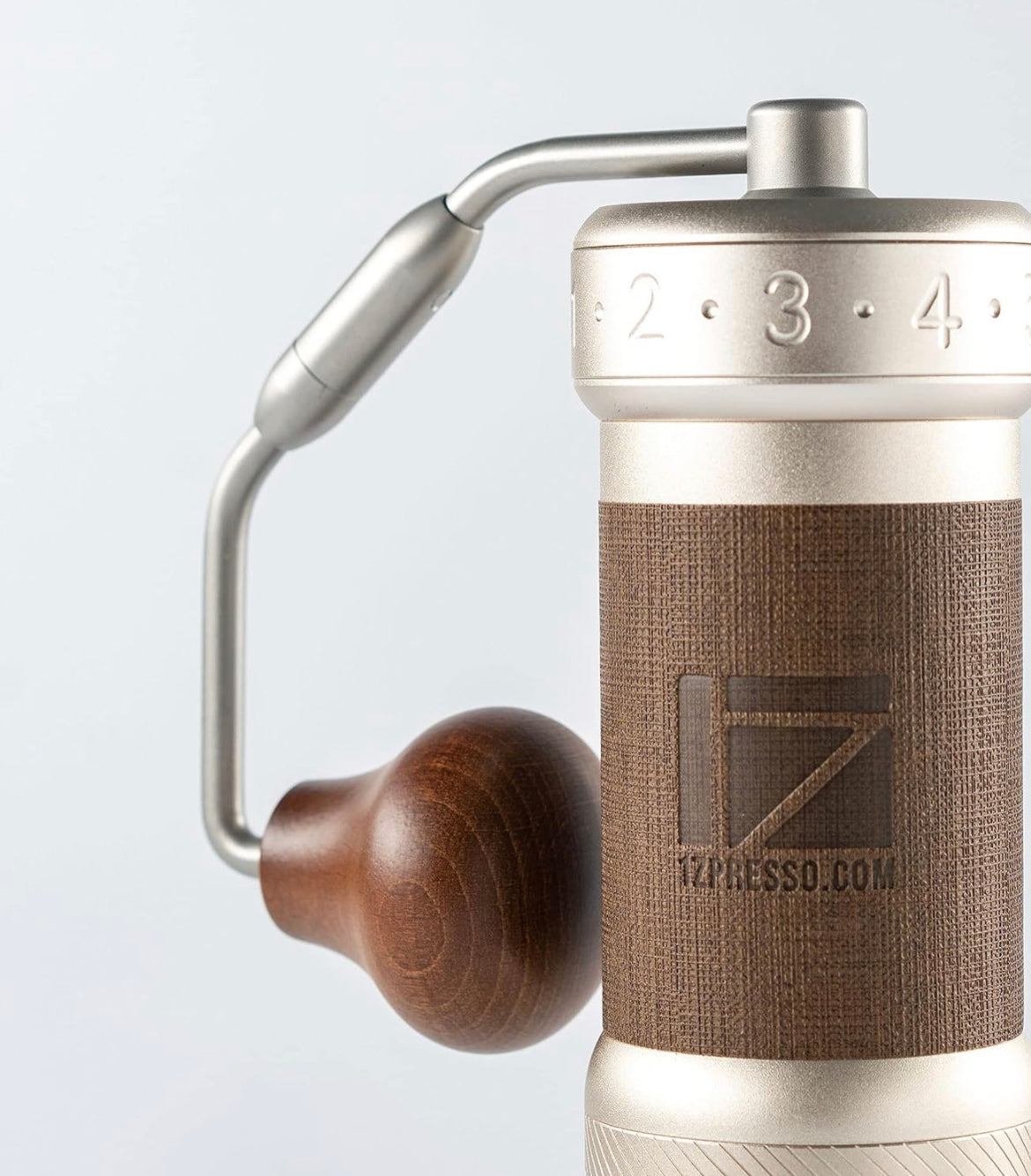 1Zpresso K-Ultra Manuelle Kaffeemühle Silber - Coffee Coaching Club