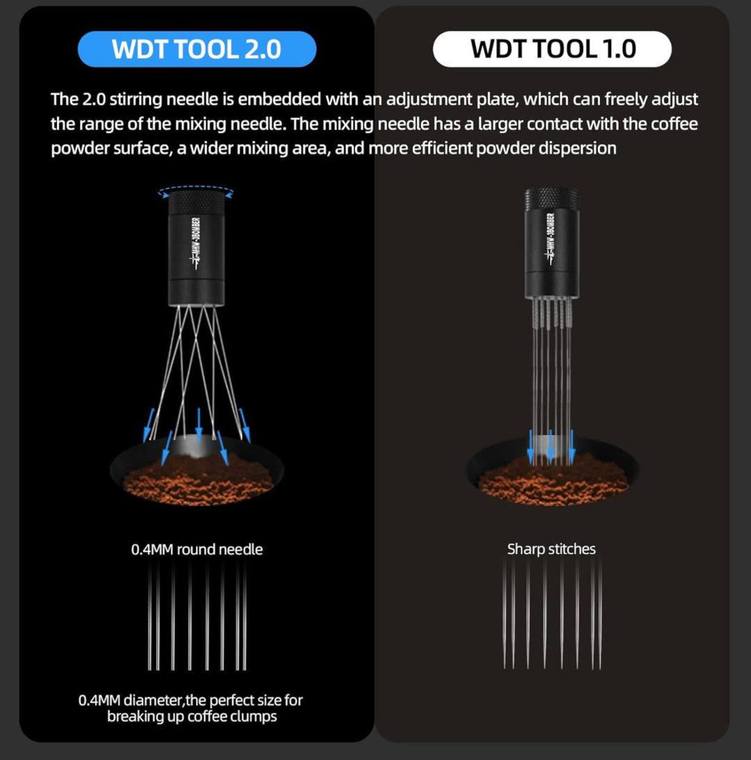 MHW-3BOMBER Lightning Espresso und Filterkaffee WDT Tool 2.0 - Coffee Coaching Club