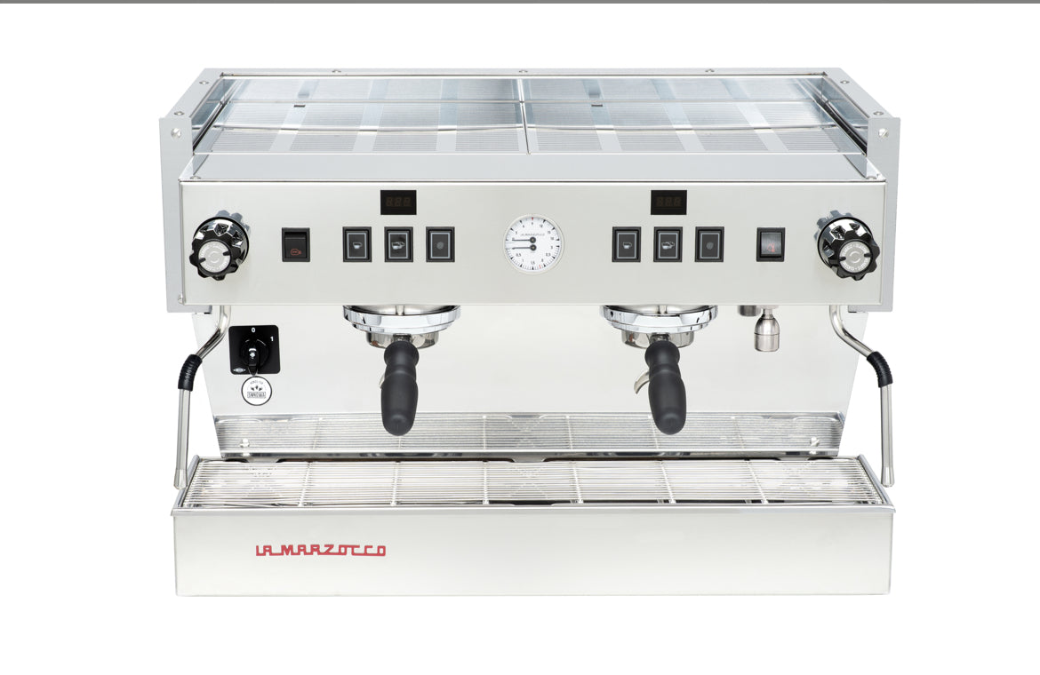La Marzocco Linea Classic S AV 2-gruppig – Seitenansicht – Coffee Coaching Club 2