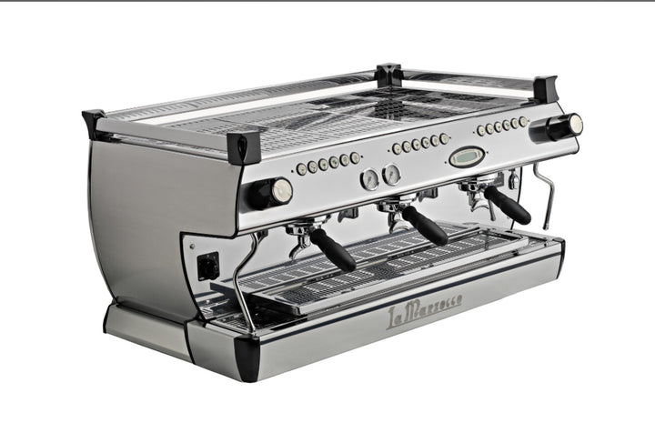 La Marzocco GB5 AV 3-gruppig - Coffee Coaching Club