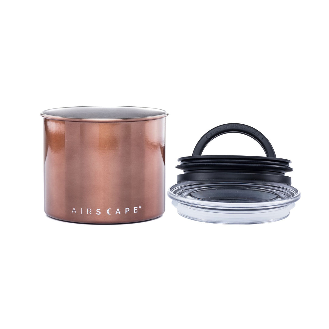 Airscape 250g Stainless Steel Airtight Storage Container - Many Colors