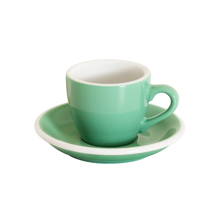 Loveramics Egg 80 ml espresso cup including saucer 