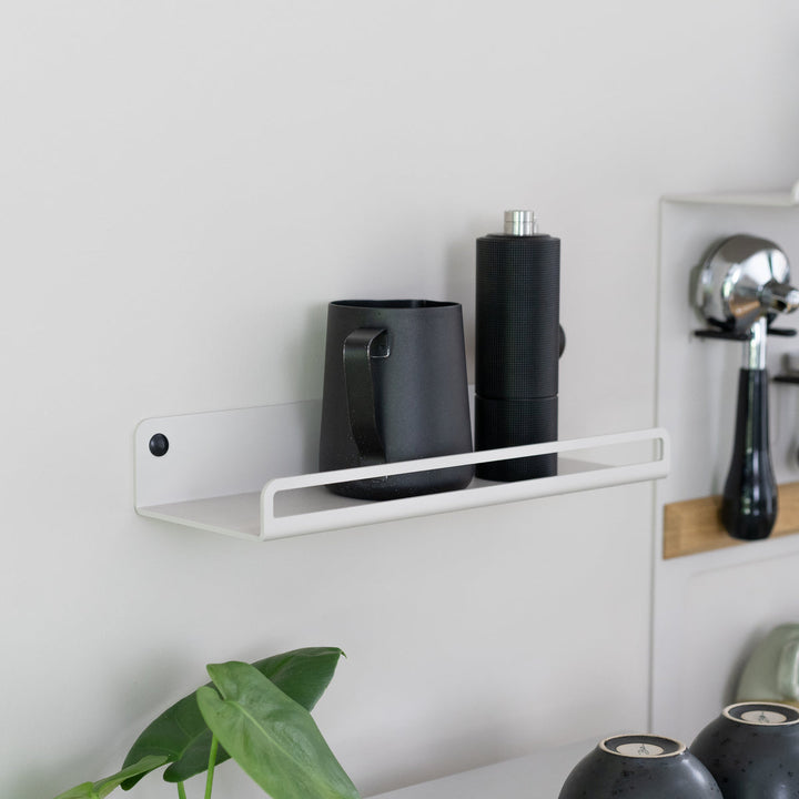 Flate - Barista wall shelf for coffee beans and barista accessories