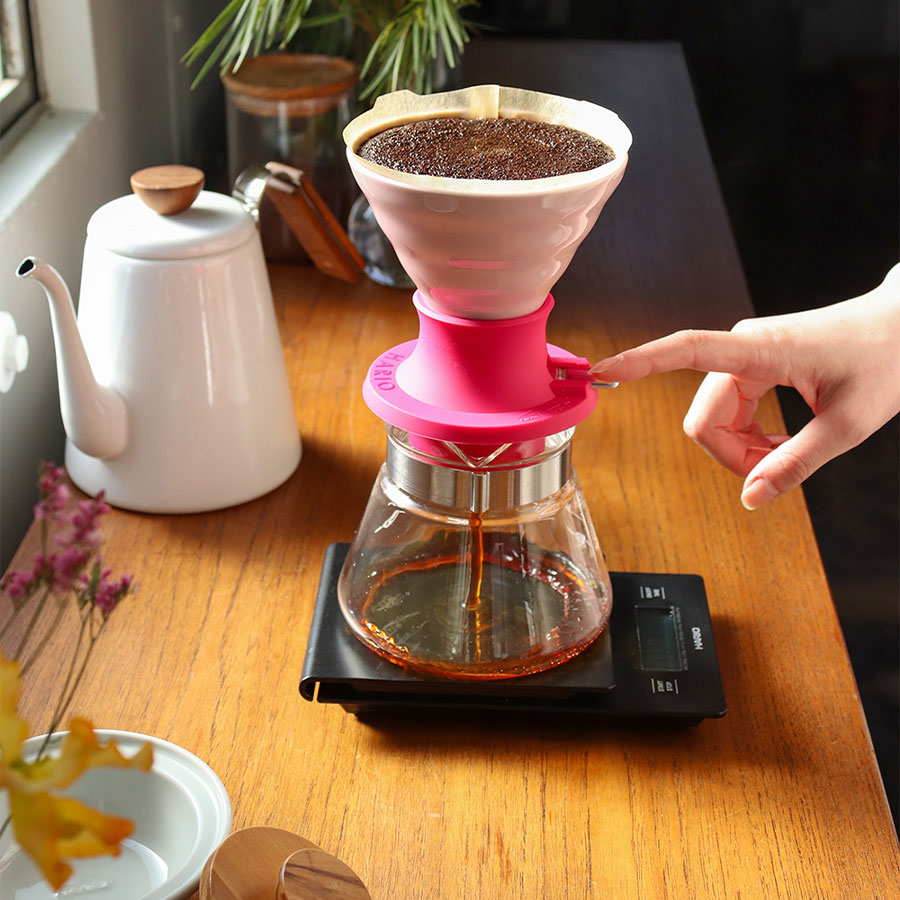 Der Hario V60 Keramik oder Glas Immersion Coffee Dripper SWITCH