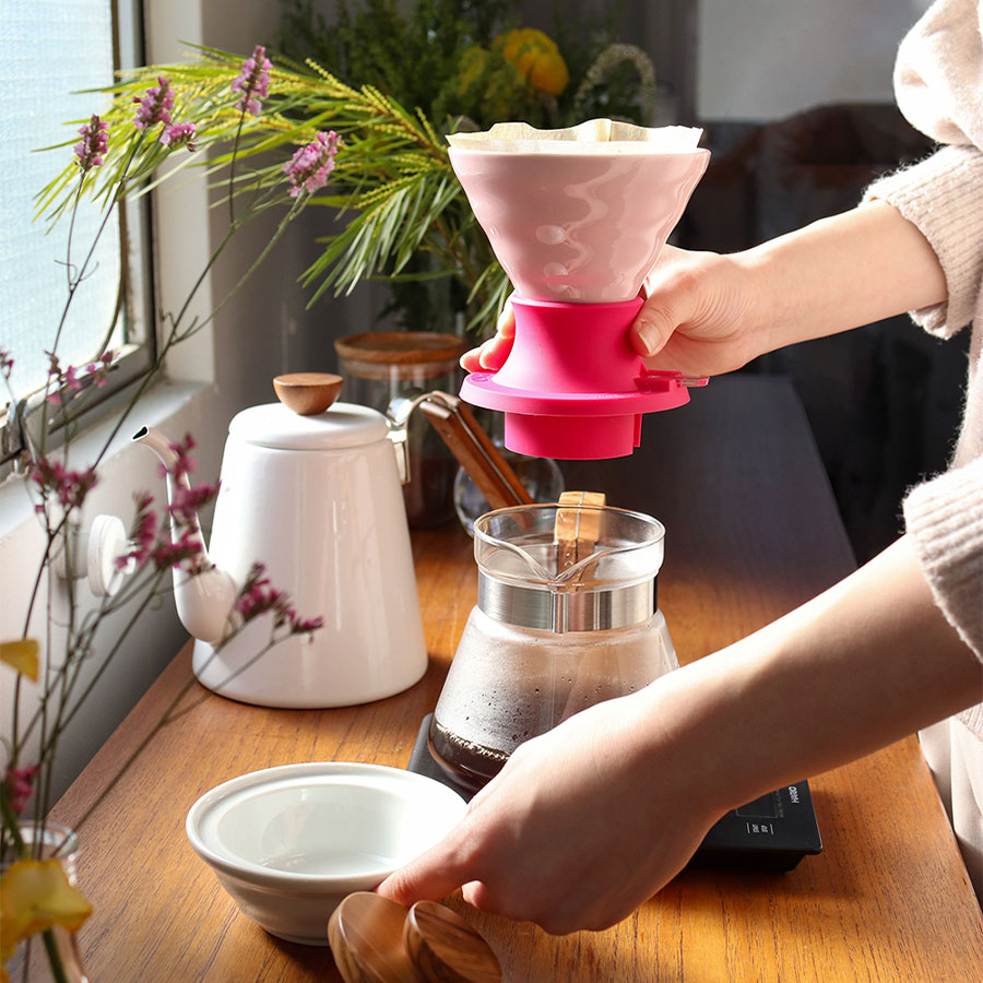 Der Hario V60 Keramik oder Glas Immersion Coffee Dripper SWITCH