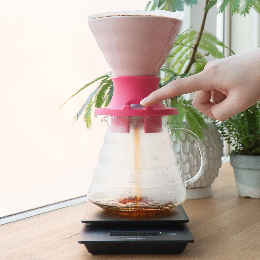 Der Hario V60 Keramik oder Glas Immersion Coffee Dripper SWITCH