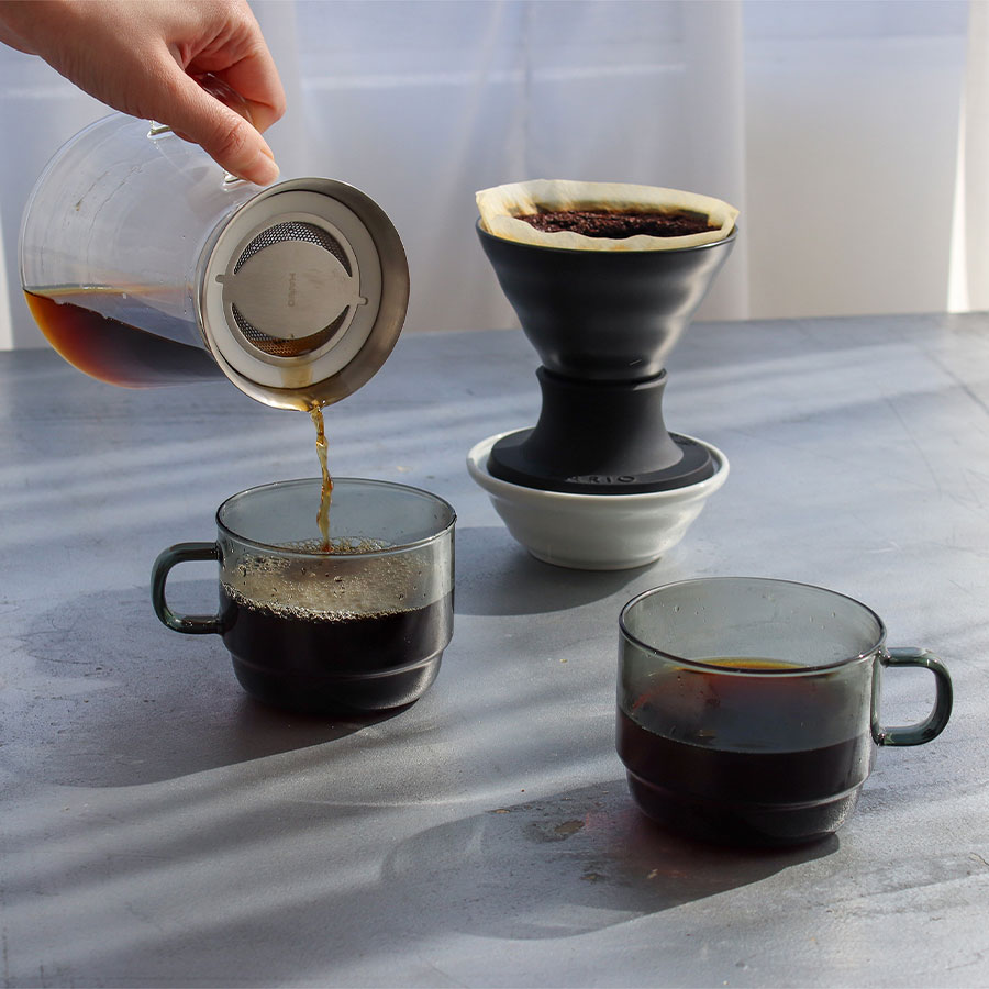 Der Hario V60 Keramik oder Glas Immersion Coffee Dripper SWITCH