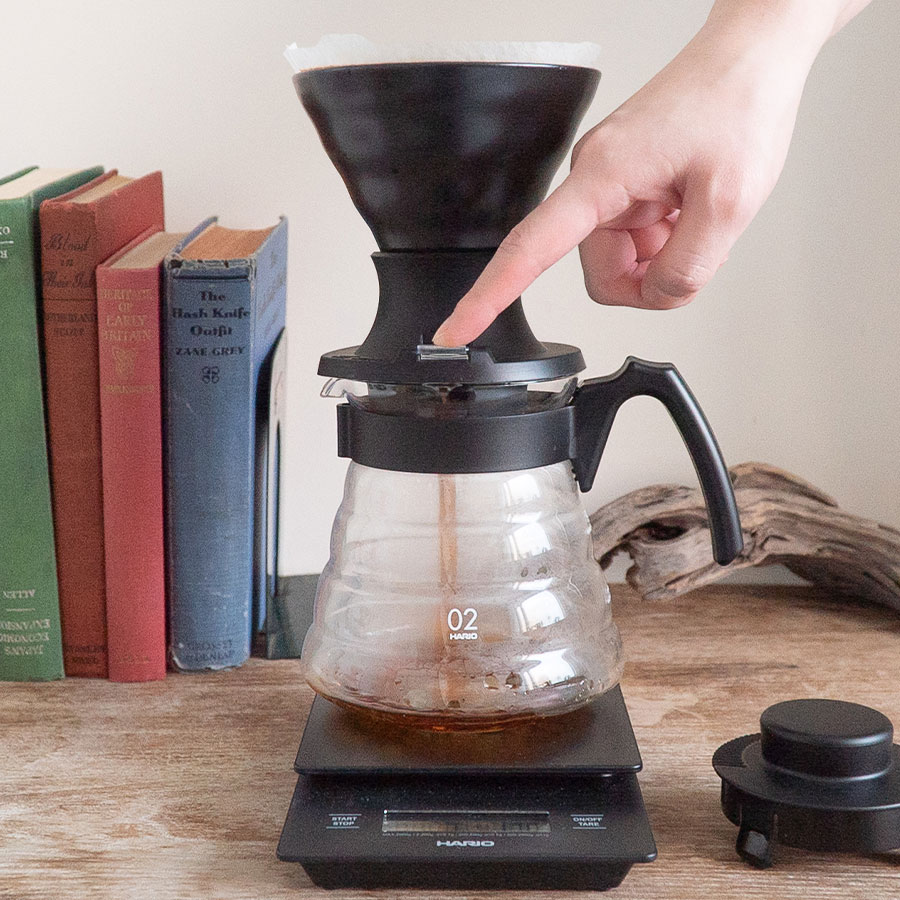 Der Hario V60 Keramik oder Glas Immersion Coffee Dripper SWITCH