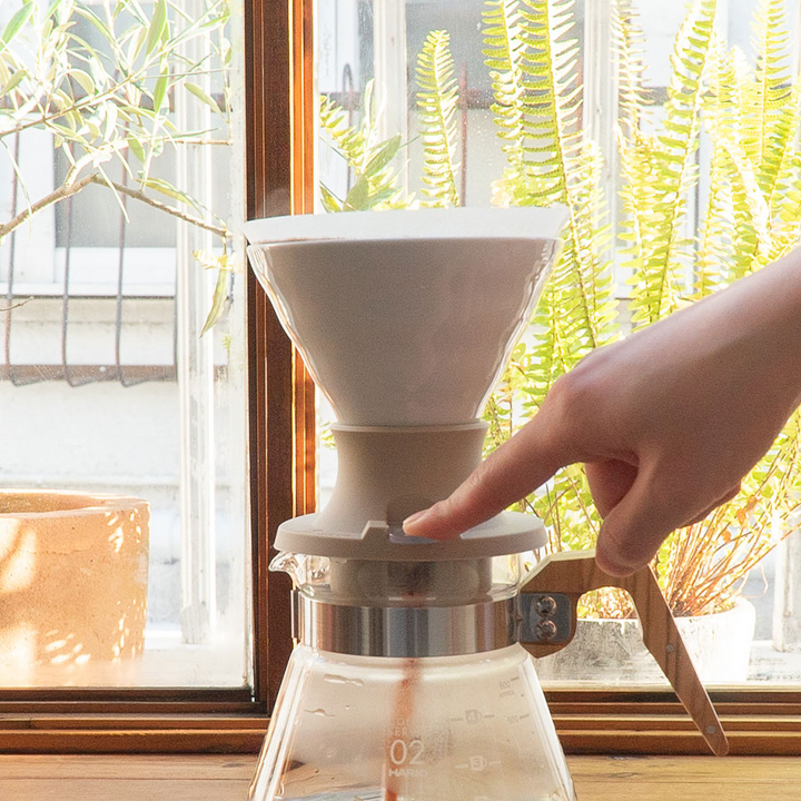 Der Hario V60 Keramik oder Glas Immersion Coffee Dripper SWITCH