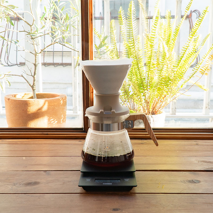 Der Hario V60 Keramik oder Glas Immersion Coffee Dripper SWITCH