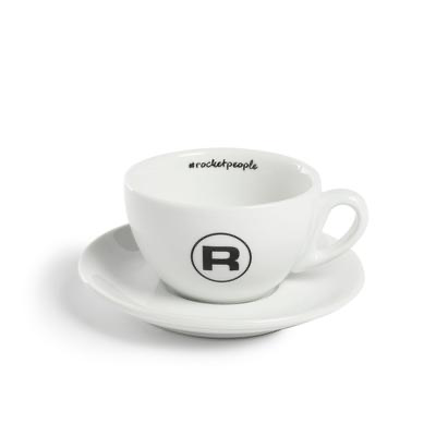 Rocket Tassenset Cappuccino #Rocketpeople weiss 6er-Set – Coffee Coaching Club 1