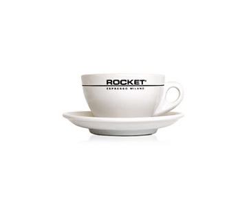 Rocket Tassenset "Cappuccino" - 6 Stück, weiss - Coffee Coaching Club