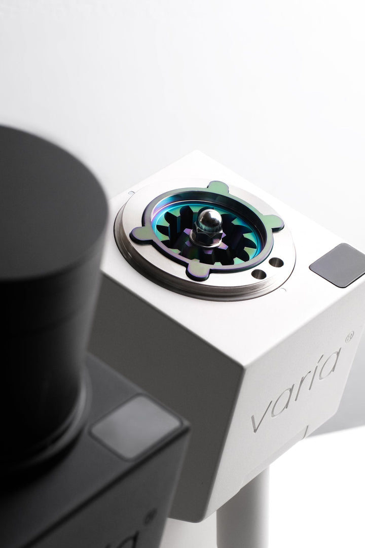 Varia VS6 Hypernova Iridescent Titanium 63mm Conical Burrs
