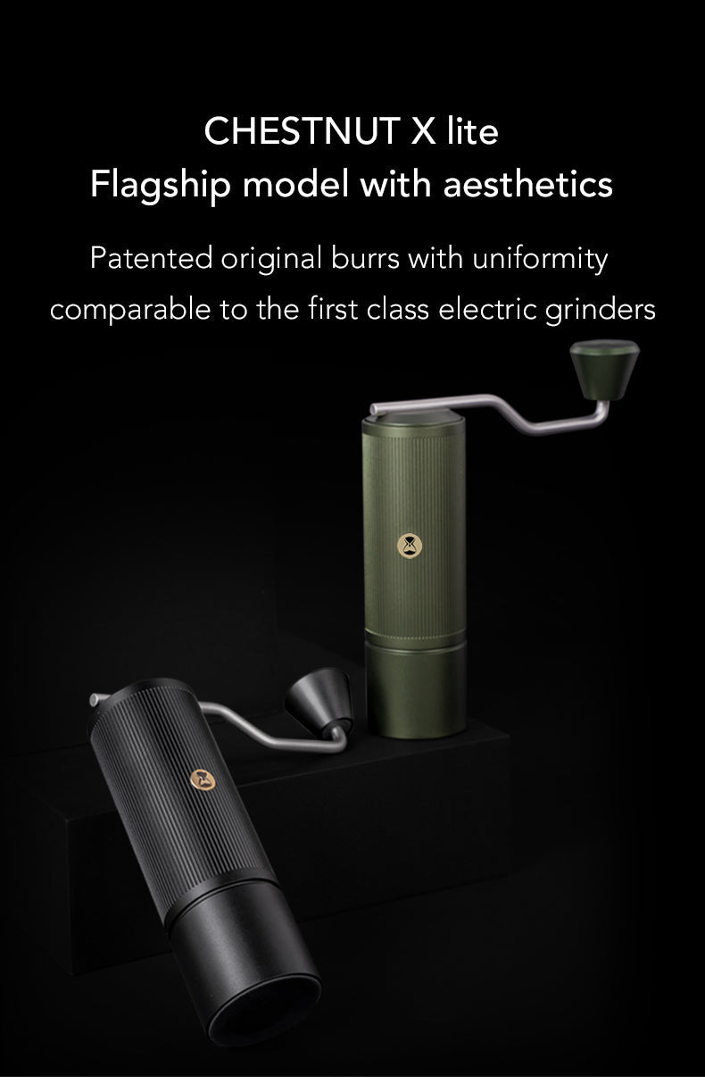 Timemore Chestnut X Lite – Premium Manual Coffee Grinder - Coffee Coaching Club GmbH