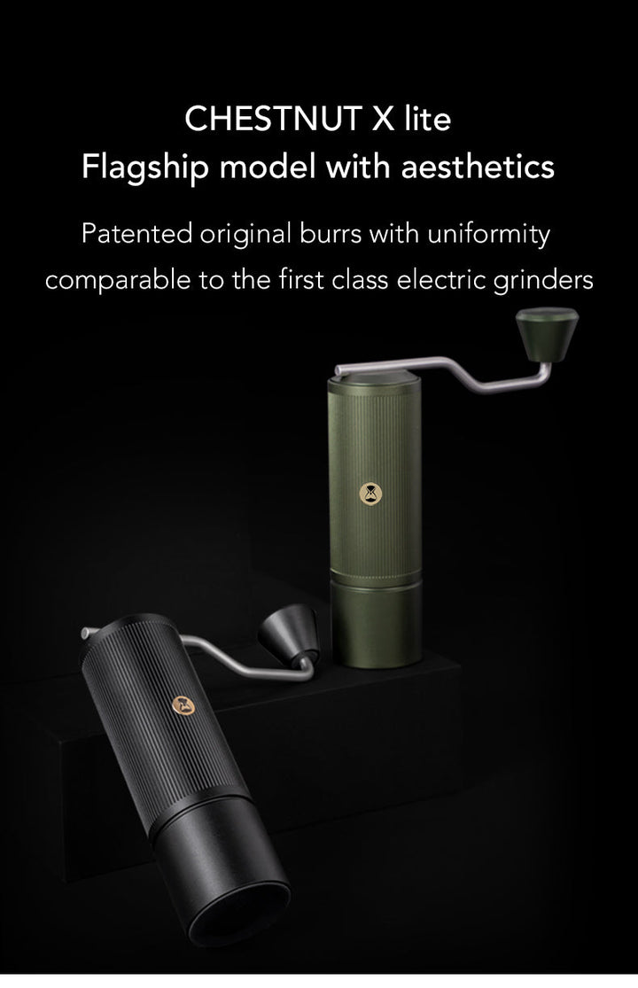 Timemore Chestnut X Lite – Premium Manual Coffee Grinder - Coffee Coaching Club GmbH