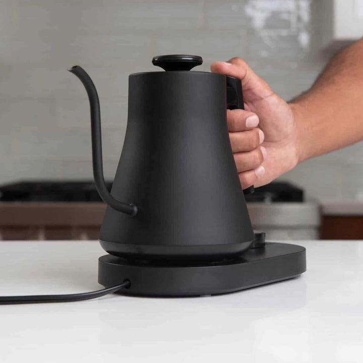 Flair Café Kettle – Elektrischer Schwanenhalswasserkocher mit Temperatureinstellung - Coffee Coaching Club GmbH