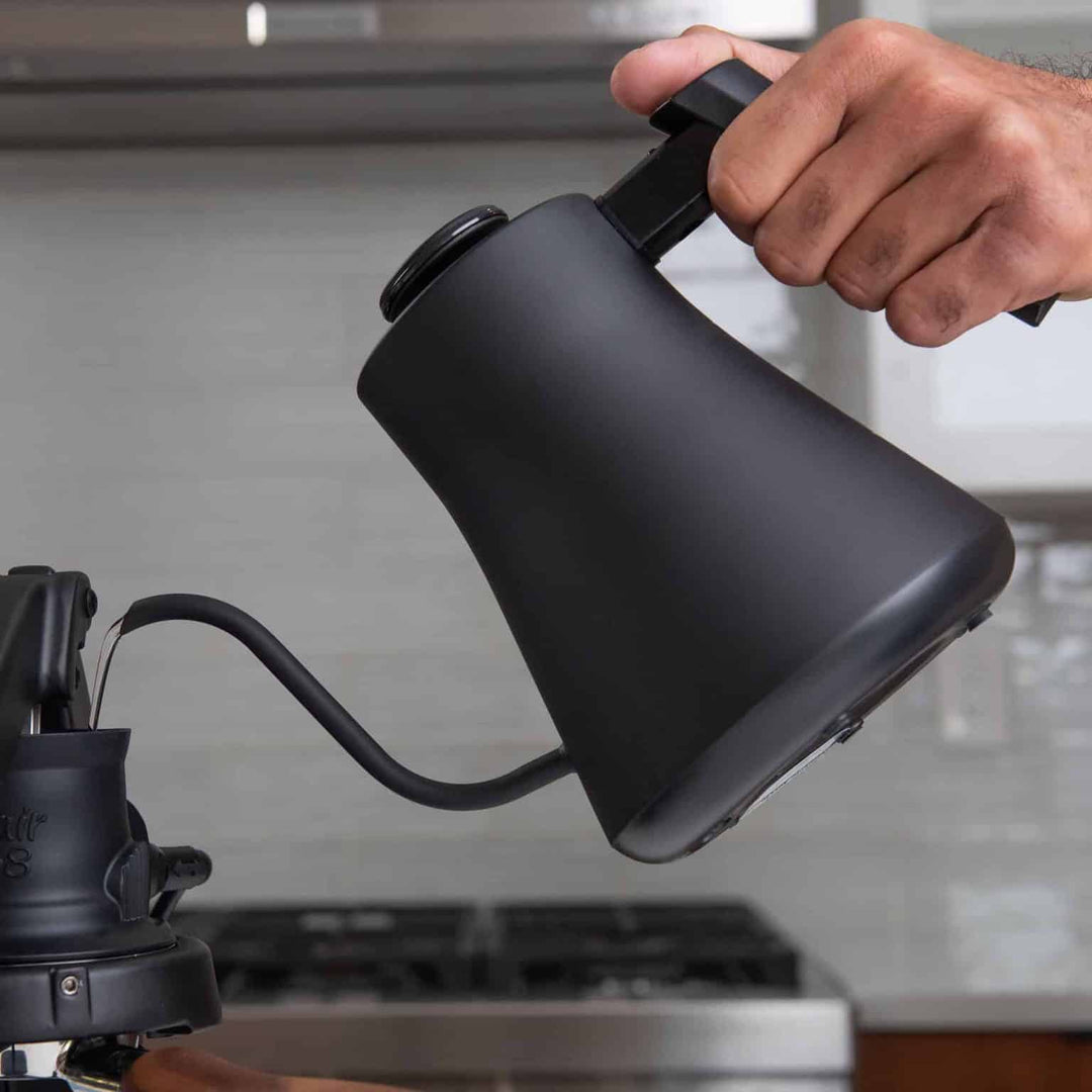 Flair Café Kettle – Elektrischer Schwanenhalswasserkocher mit Temperatureinstellung - Coffee Coaching Club GmbH