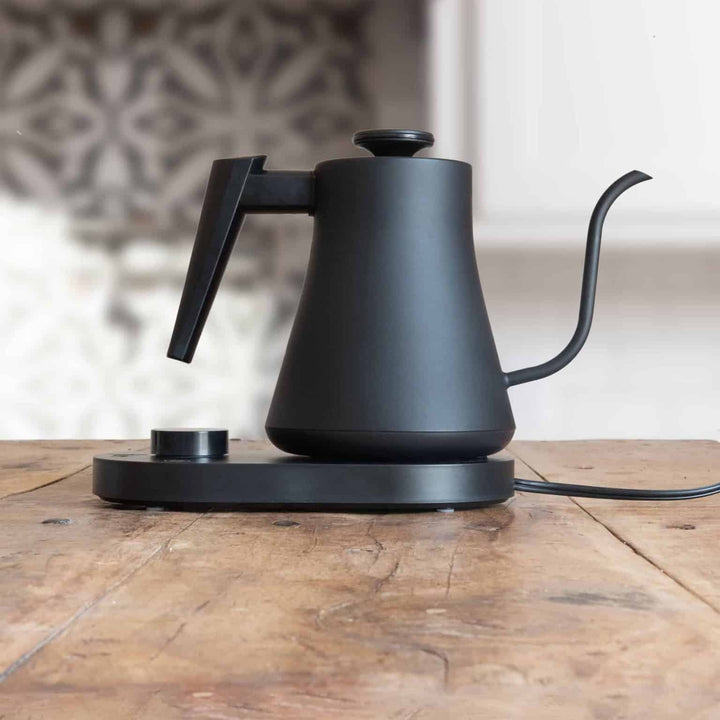 Flair Café Kettle – Elektrischer Schwanenhalswasserkocher mit Temperatureinstellung - Coffee Coaching Club GmbH